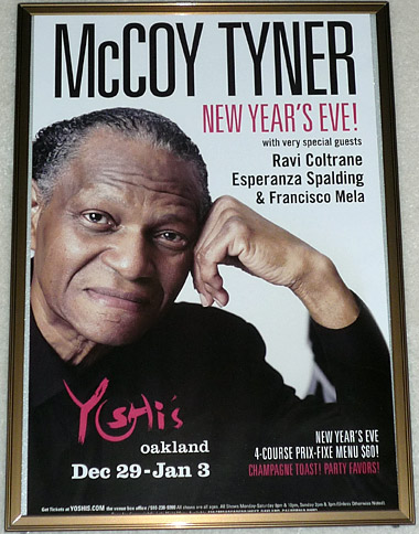 McCOY TYNER NEW YEAR'S EVE AT YOSHI'S OAKLAND